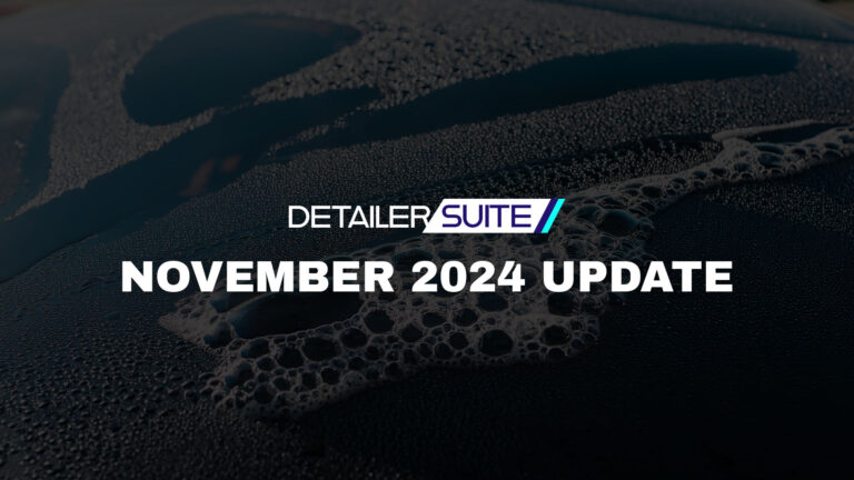 november 2024 detailer suite update